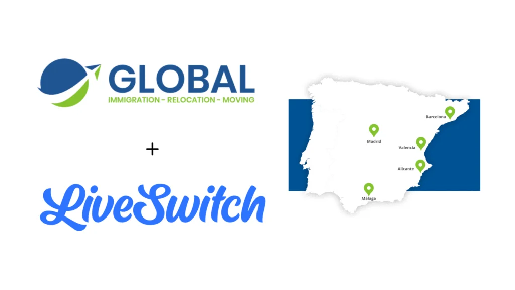 Spanish Moving Leader GLOBAL Immigration - Relocations - Moving Selects LiveSwitch