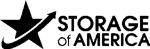Storage of America - Black Logo