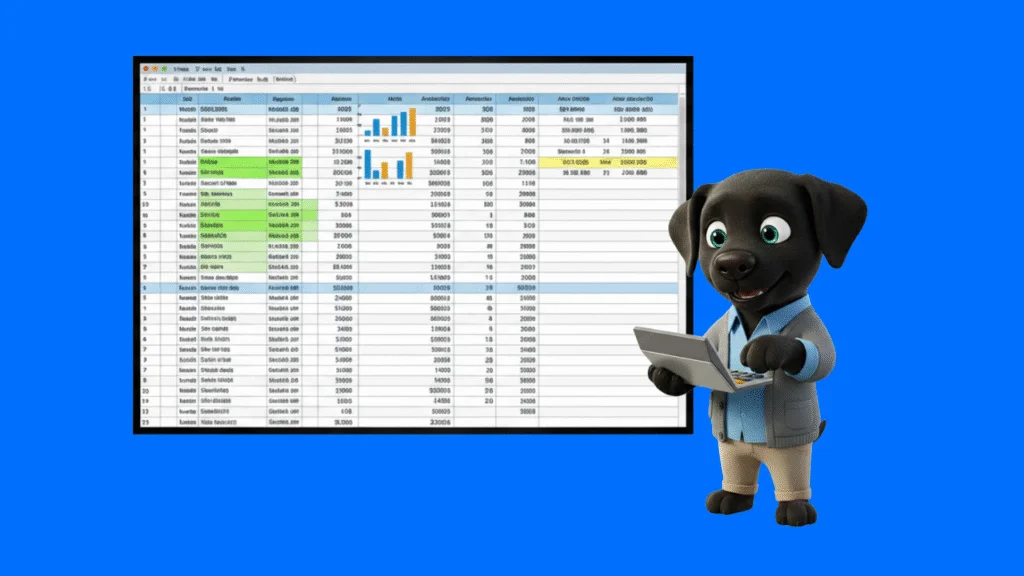 Lucky AI assistant creating a detailed moving inventory report from photos and videos.